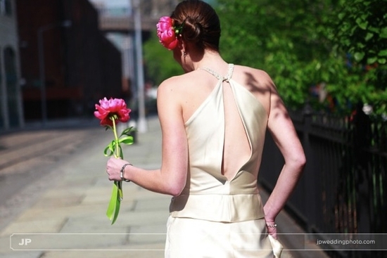 photo of A Real Eco-Chic Wedding From RecycledBride