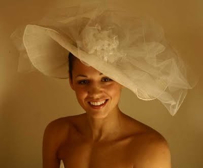 photo of Bride Chic: Picture Perfect Bridal Accessory- The Picture Hat