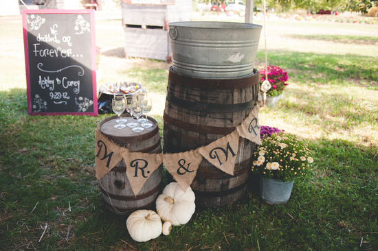 photo of Outdoor Orchard Wedding with Amazing DIY Details