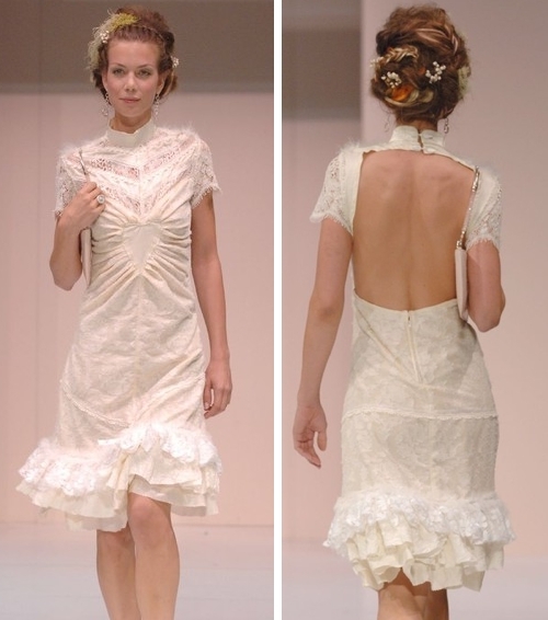 photo of Sculptured Lace Heart Dress
