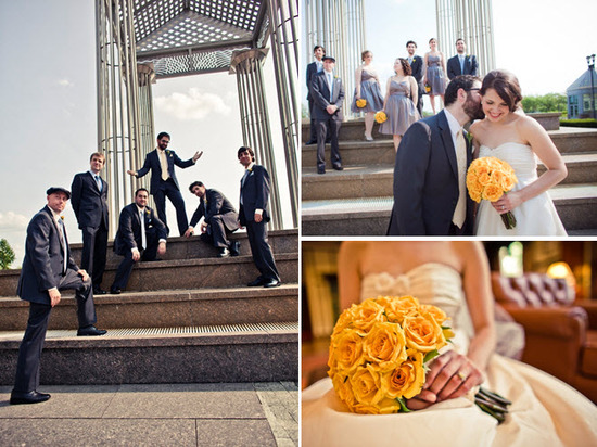 photo of Featured Wedding: Engagement Ring Bling and Shoe Shots Galore!