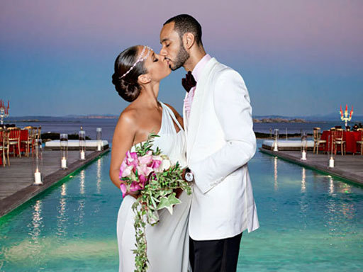 photo of Celebrity Wedding Details: Chelsea Clinton, Alicia Keys, and James Van Der Beek