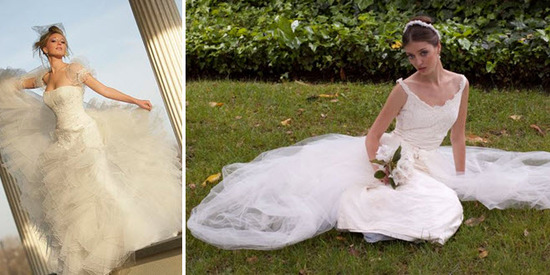 photo of Bride Chic: The Blonde Bride And The Perfect Shade Of Wedding Dress White