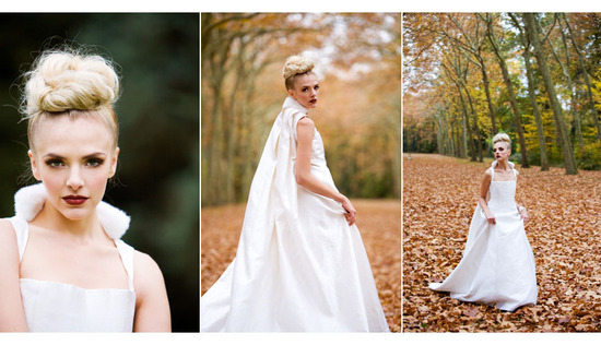 photo of Bride Chic: The Blonde Bride And The Perfect Shade Of Wedding Dress White