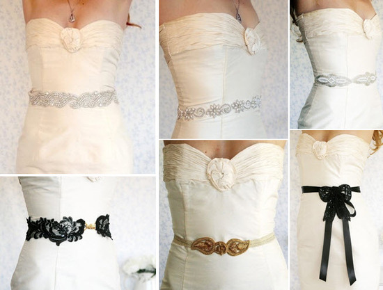photo of LittleWhiteDresser bridal belts