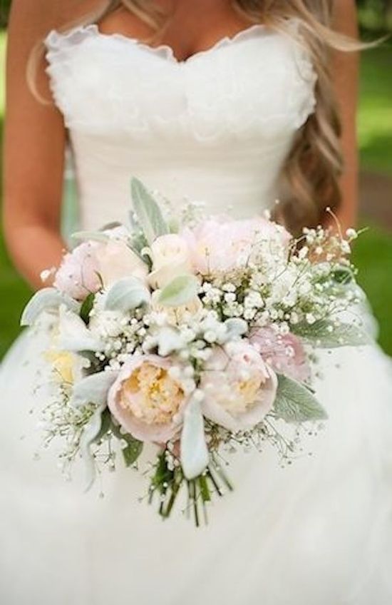 photo of Shabby Chic Bridal Bouquet