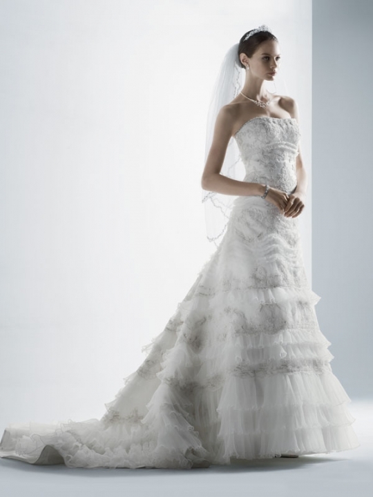 Oleg-cassini-new-wedding-dresses-cwg352-strapless-lace-ruffles-romantic.full