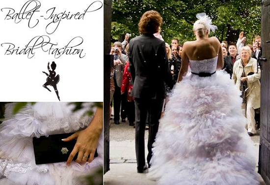 photo of Bride Chic: Ballet-Inspired Bridal Fashion