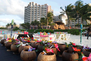 photo of Plan The Perfect Destination Wedding Rehearsal Dinner: Hawaiian Paradise With Party City!