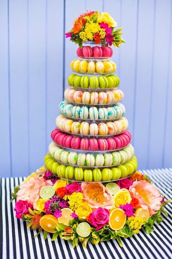 Neon Macaroon Tower