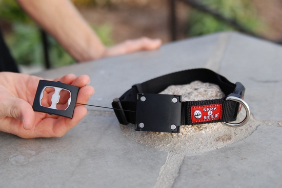 photo of Affordable Father's Day gift idea 4: Bark4Beer Bottle Opener Dog Collar 