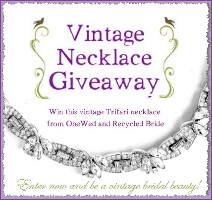 photo of Vintage Bridal Necklace Giveaway!