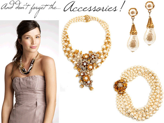 photo of Chic, Simple Wedding Dresses, Bridesmaid Frocks, And Accessories By J-Crew!