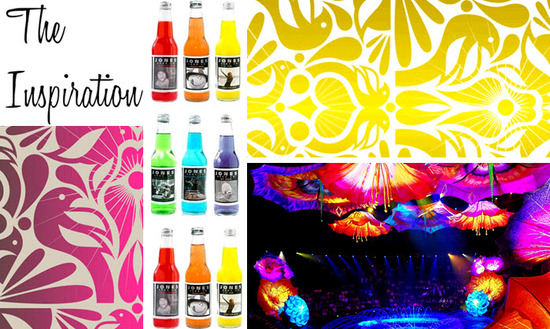 photo of Go Retro Miami Cool With A Black And Neon Wedding Color Palette!