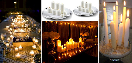 photo of Simple, Budget-Friendly DIY Wedding Decor Must-Have: White Candles