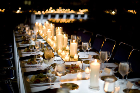 photo of Simple, Budget-Friendly DIY Wedding Decor Must-Have: White Candles