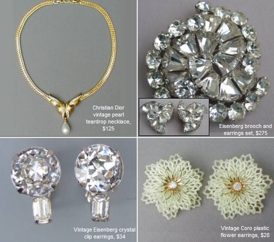 photo of Recycled Bride: Vintage Jewels for the Green Bride