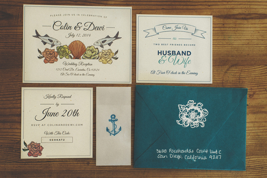 photo of A Perfect Surfer's Paradise DIY Wedding