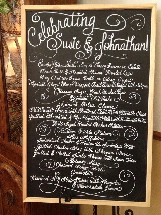 photo of Sooner Calligraphy by Kim McAllister