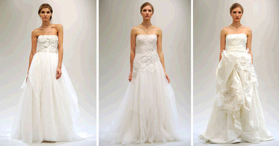 photo of Spring 2011 Bridal Runway: Reem Acra Wedding Dress Collection