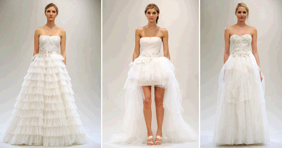 photo of Spring 2011 Bridal Runway: Reem Acra Wedding Dress Collection