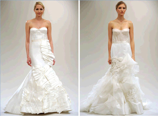 photo of Spring 2011 Bridal Runway: Reem Acra Wedding Dress Collection