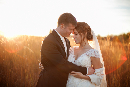 photo of A Picturesque Fall Country Wedding