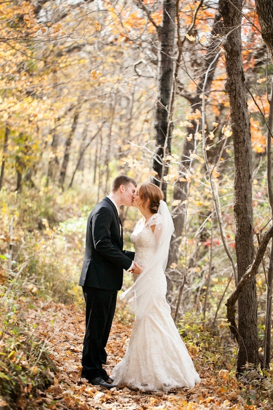 photo of A Picturesque Fall Country Wedding