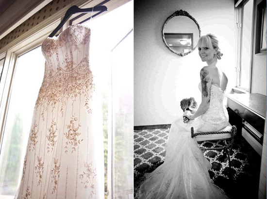 photo of Featured Wedding With An Edge: Caitlin and Mitchell