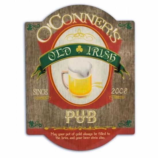 photo of Irish Pub Sign from the Man Registry