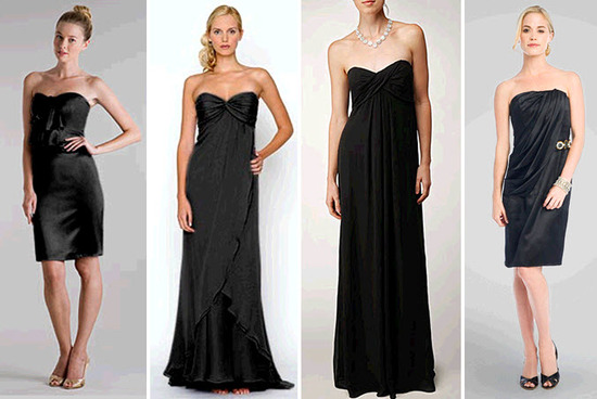 photo of Top 2010 Wedding Trends: Bright Color, Black Backdrop