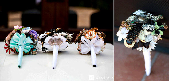 photo of Bridal Brooch Bouquets: An Eco-Chic Alternative That Will Last Forever