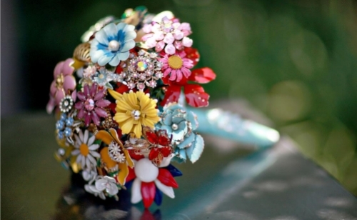 photo of Recycled Bride: Floral Alternatives for Eco-Chic Brides