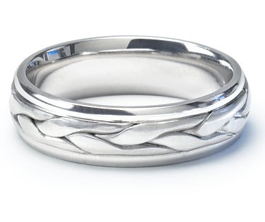 photo of BlueNile- Hand-Braided Men's Wedding Ring