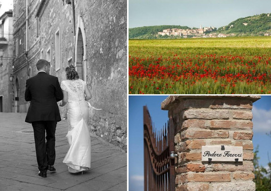 photo of Featured Tuscan Wedding: Cameron and Lucy