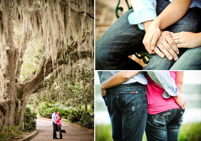 Talahassee-florida-engagement-session-forest-hanging-moss-oak-trees-casual-nearlyweds-pink-jean-blue.full