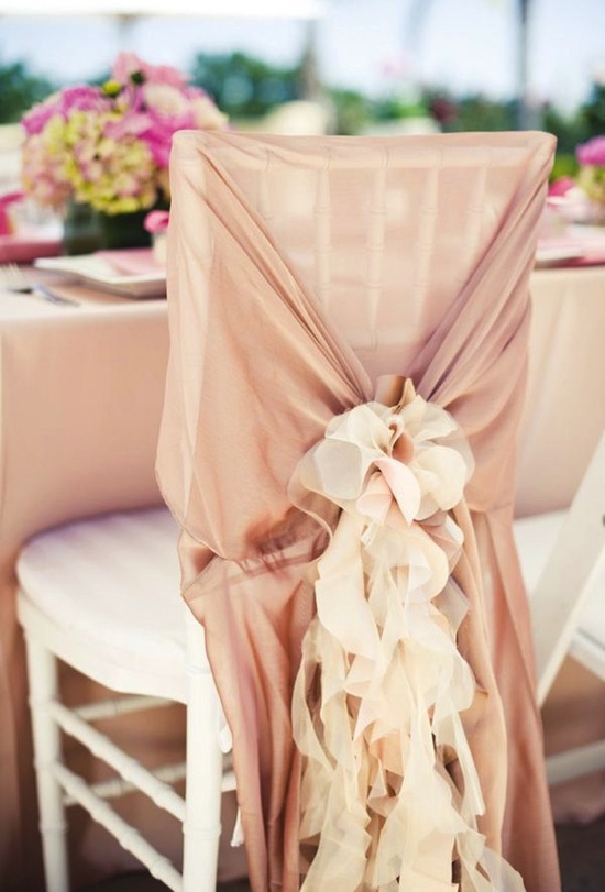 Blush Chairs for Reception