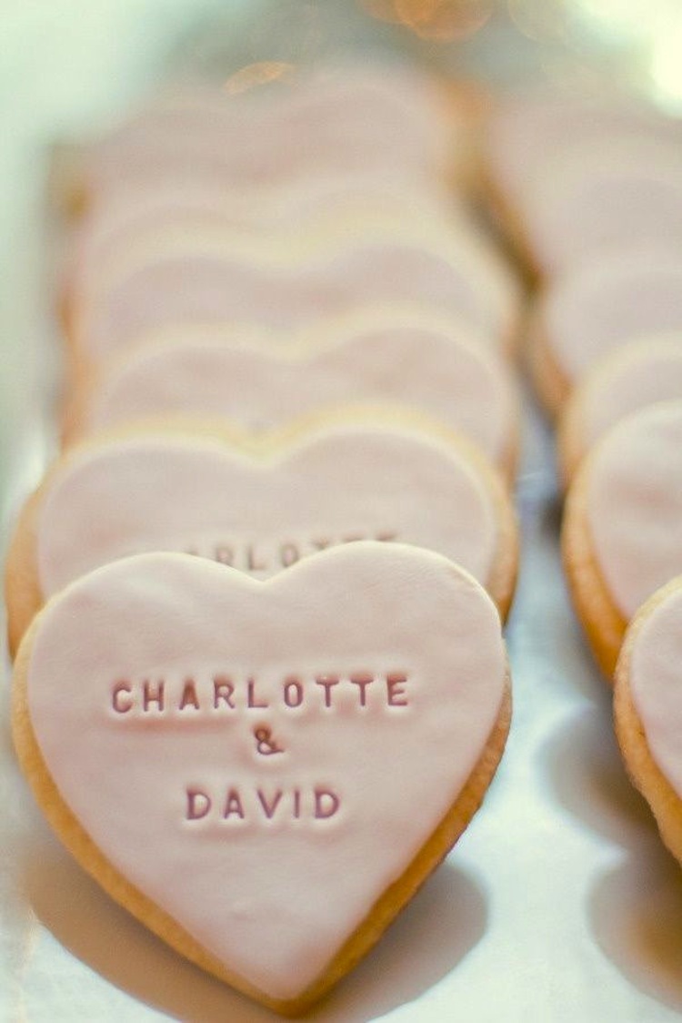 Blush Cookie Hearts