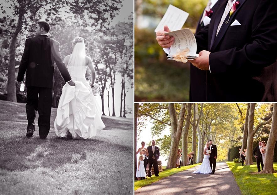 Pink-white-red-peach-outdoor-wedding-forest-traditional-black-tux-white-wedding-dress.full