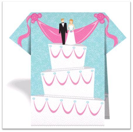 photo of Cute Wedding Napkins Perfect for Cocktail Hour or Bachelorette Parties!