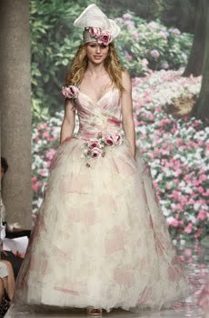 photo of Bride Chic: Spring 2010 Wedding Dress Trend- Nature Inspired