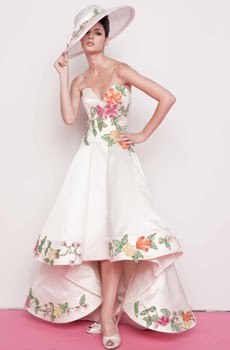 photo of Bride Chic: Spring 2010 Wedding Dress Trend- Nature Inspired