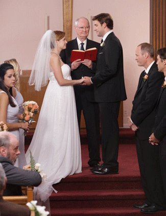photo of Pam and Jim: The Office Wedding!