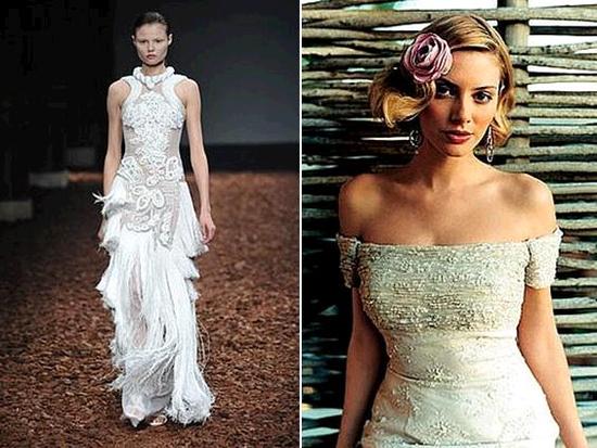 photo of Bride Chic: LACE: New Spins on an Old Tradition