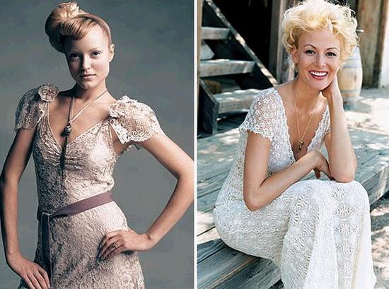 photo of Bride Chic: LACE: New Spins on an Old Tradition