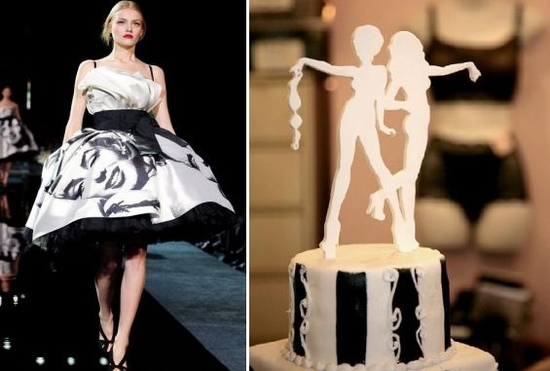 photo of It's A Jaime Thing: When Fashion Inspires Wedding Decor