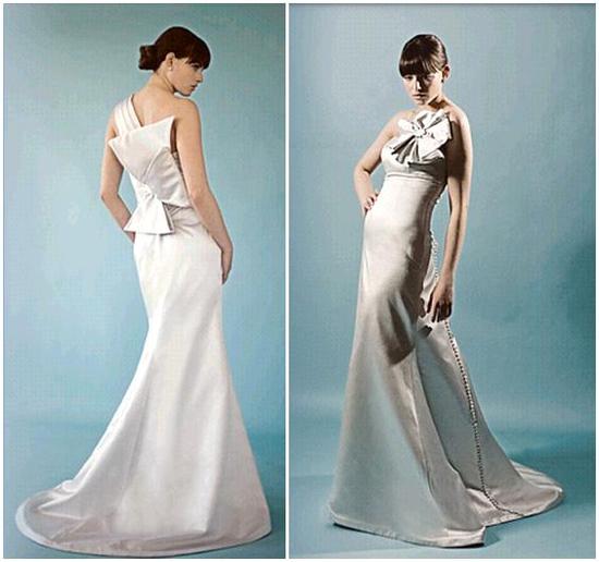 photo of Caroline DeVillo Wedding Dresses: Chic, Understated Elegance at its Finest