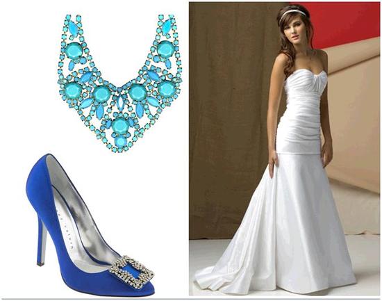 photo of Make A Statement... With Your Something Blue!