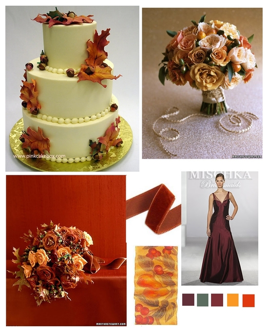 photo of Changing Autumn Landscape: Fall Wedding Inspiration!