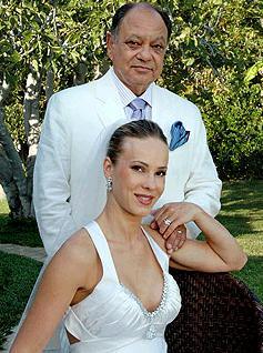 photo of Cheech Marin's Beautiful Bride Wore Amy Michelson